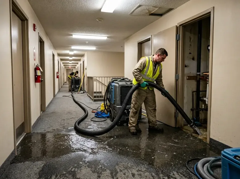 multi-unit-apartment-hallway-f-005 — frequently asked questions, Emergency Burst Pipe Water Extraction & Removal in Okemah,…